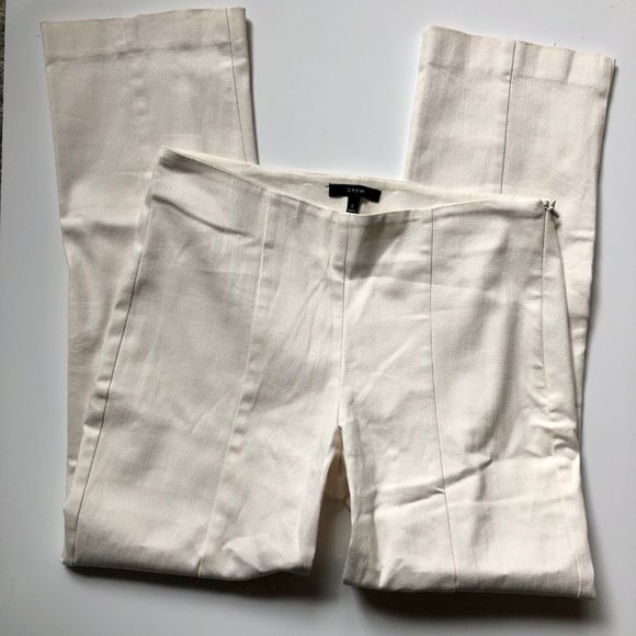 DREW | Cream Slit Front Dress Pants | Size 0 - Picture 3 of 9